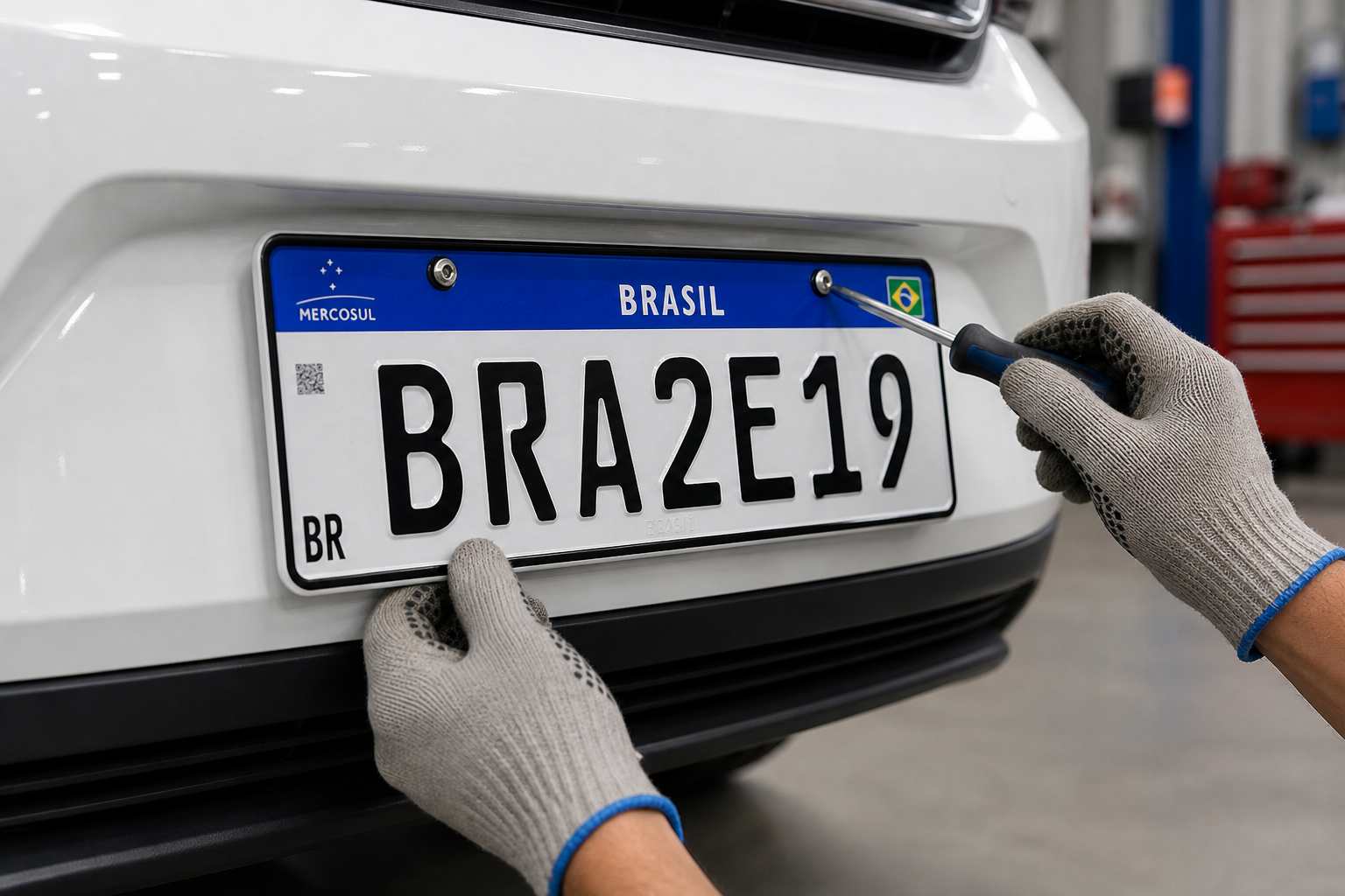 Primeiro emplacamento de veículo